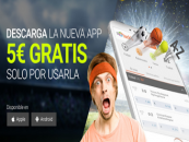Luckia – Descarga la nueva App móvil y gana 5€ gratis por usarla