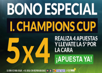 MarcaApuestas – Bono especial 5×4