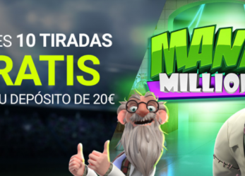 Luckia- Consigue 10 tiradas gratis con tu depósito de 20€