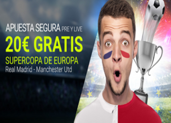 Luckia – Apuesta segura en el Madrid – Manchester