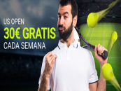 Luckia – US Open consigue 30 gratis cada semana