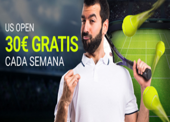 Luckia – US Open consigue 30 gratis cada semana