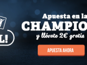 PAF – Apuesta en la Champions y llévate 2€ gratis