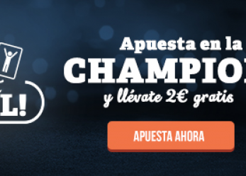 PAF – Apuesta en la Champions y llévate 2€ gratis