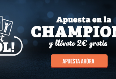 PAF – Apuesta en la Champions y llévate 2€ gratis