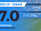 Pastón – Real Madrid gana al Eibar a cuota 7.0